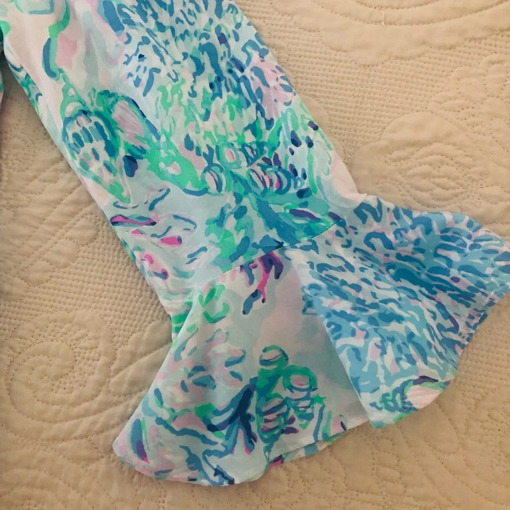 Lilly Pulitzer Willa Flounce Top - Picture 7 of 7